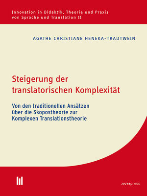 cover image of Steigerung der translatorischen Komplexität